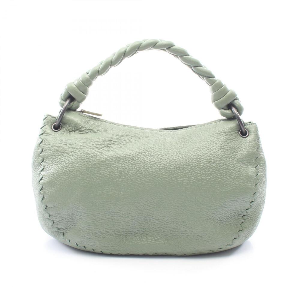 Bottega Veneta Hobo Shoulder Bag Leather Green